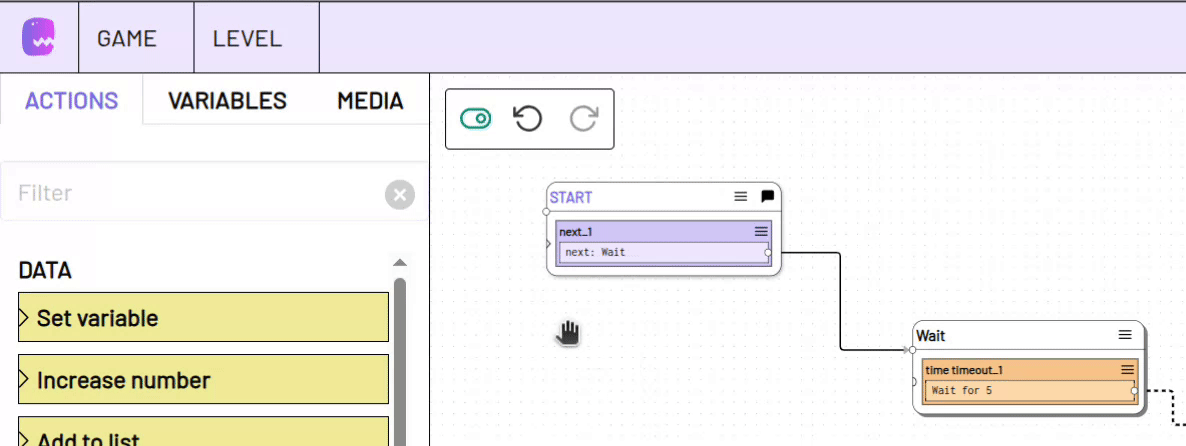 Undo/Redo feature